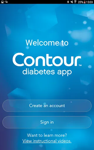 Скриншот 1 — CONTOUR DIABETES app (DE)