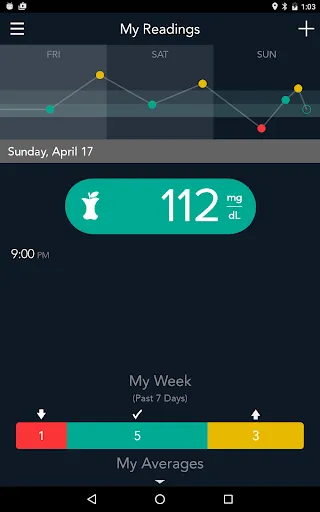 Скриншот 3 — CONTOUR DIABETES app (DE)