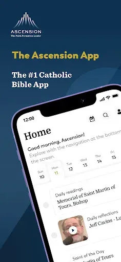 Скриншот 1 — Ascension: Catholic Bible