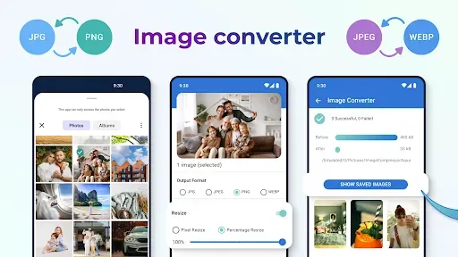 Скриншот 1 — Image Converter - JPG/JPEG/PNG