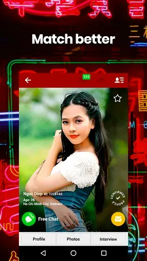 Скриншот 2 — AsianDate: Asian Dating & Chat