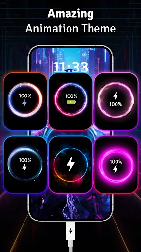 Скриншот 2 — Battery Charger Animation App