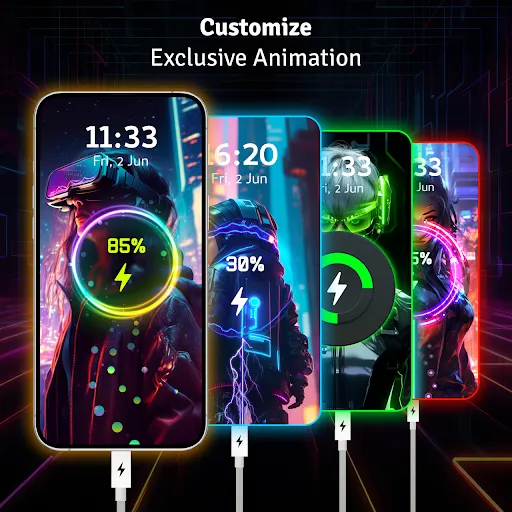 Скриншот 3 — Battery Charger Animation App