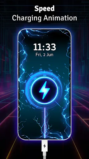 Скриншот 4 — Battery Charger Animation App