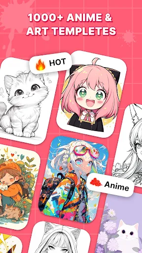 Скриншот 3 — Draw Anime: AR Sketch App