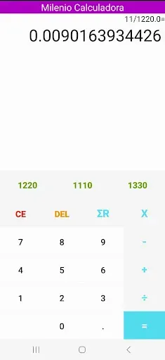 Скриншот 4 — Milenio Calculadora
