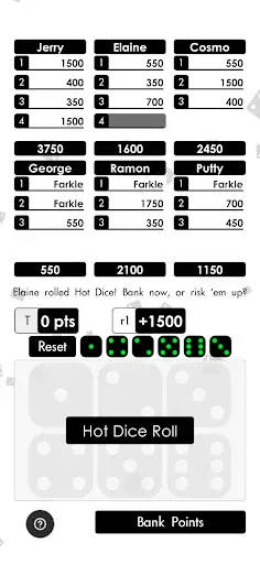 Скриншот 5 — Farkle Score Tracker