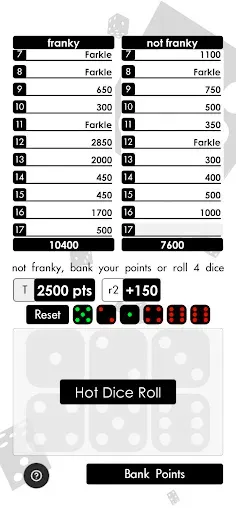Скриншот 6 — Farkle Score Tracker
