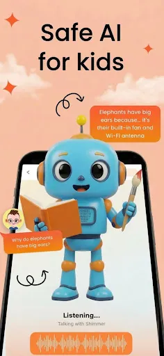 Скриншот 1 — AI for Kids・Askie