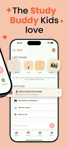 Скриншот 3 — AI for Kids・Askie