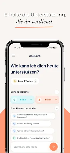 Скриншот 2 — AskLara Baby & Schwangerschaft
