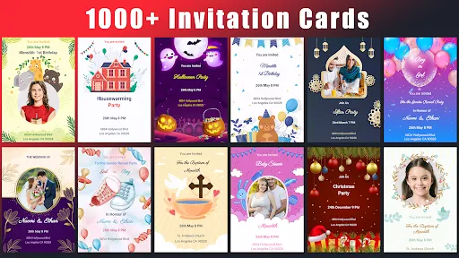 Скриншот 1 — Invitation Card Maker