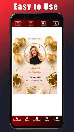 Скриншот 3 — Invitation Card Maker