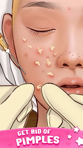 Скриншот 3 — ASMR доктор игра: Макияж Cалон