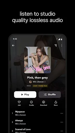 Скриншот 3 — TIDAL Music: HiFi sound