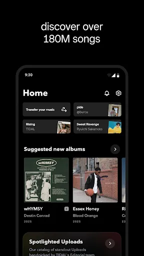 Скриншот 4 — TIDAL Music: HiFi sound