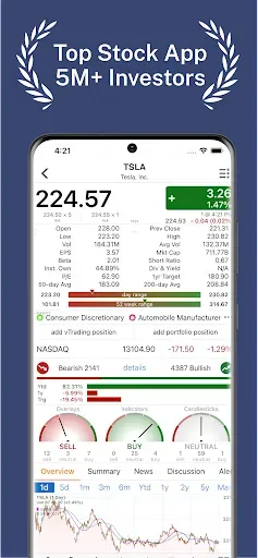 Скриншот 1 — Stock Master: Investing Stocks