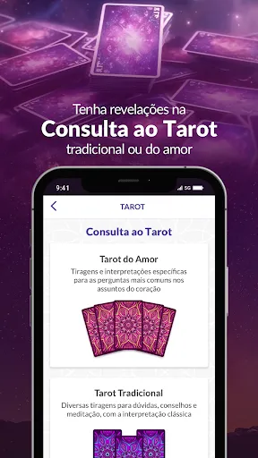 Скриншот 4 — Astrolink: Mapa Astral e Tarot