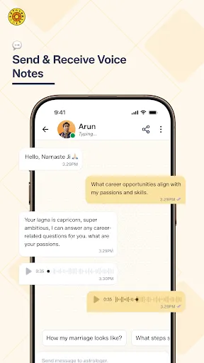 Скриншот 2 — HiAstro: Chat with Astrologer