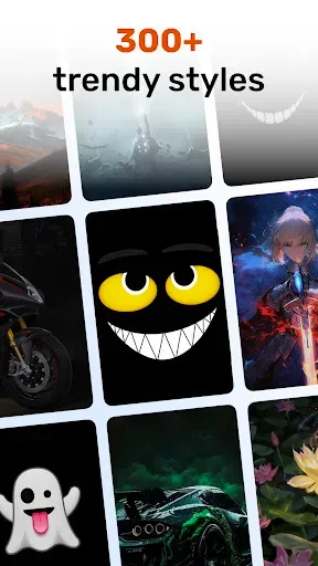 Скриншот 2 — Funky Smiles Live Wallpaper