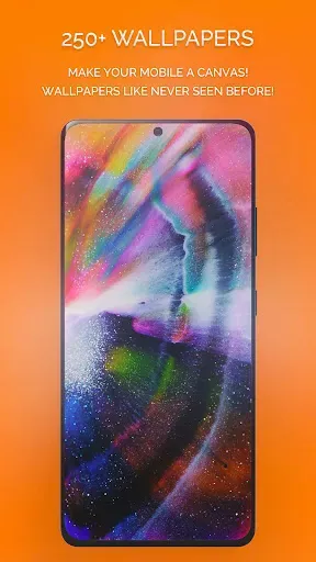 Скриншот 1 — Chroma Galaxy Live Wallpapers
