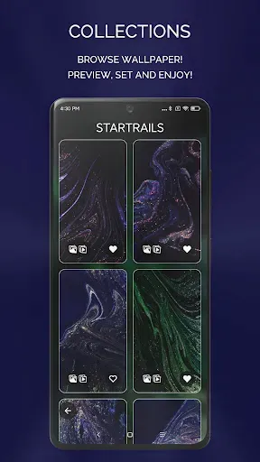 Скриншот 3 — Chroma Galaxy Live Wallpapers