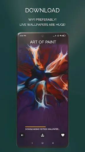 Скриншот 7 — Chroma Galaxy Live Wallpapers