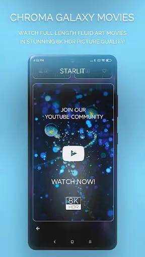 Скриншот 8 — Chroma Galaxy Live Wallpapers