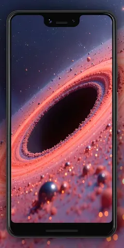 Скриншот 2 — Void - Black Hole Wallpaper
