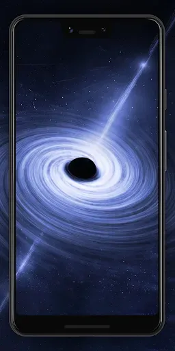 Скриншот 4 — Void - Black Hole Wallpaper