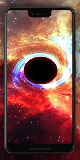 Скриншот 6 — Void - Black Hole Wallpaper