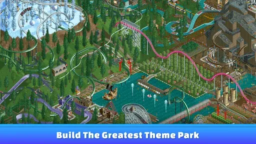 Скриншот 1 — RollerCoaster Tycoon® Classic