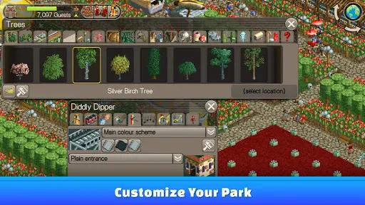 Скриншот 3 — RollerCoaster Tycoon® Classic