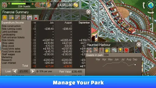 Скриншот 5 — RollerCoaster Tycoon® Classic