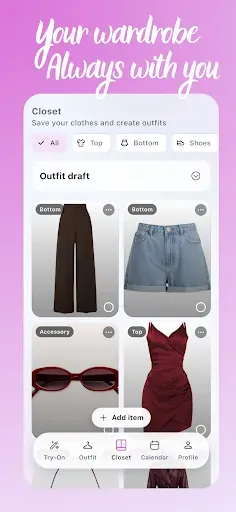 Скриншот 3 — DrapeAI: AI Outfit Try-On