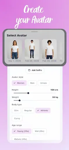 Скриншот 4 — DrapeAI: AI Outfit Try-On