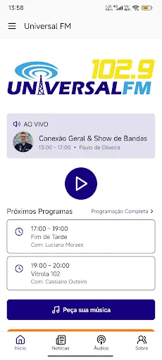 Скриншот 6 — Rádio Universal FM 102.9