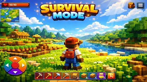 Скриншот 1 — AtharCraft: Building Survival