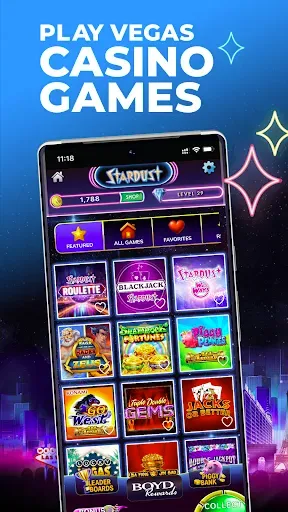 Скриншот 1 — Stardust Social Casino