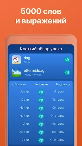 Скриншот 6 — Изучайте норвежский язык