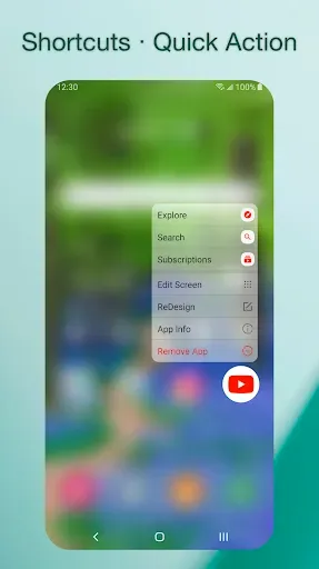 Скриншот 1 — DNA Launcher ‧ Home Screen