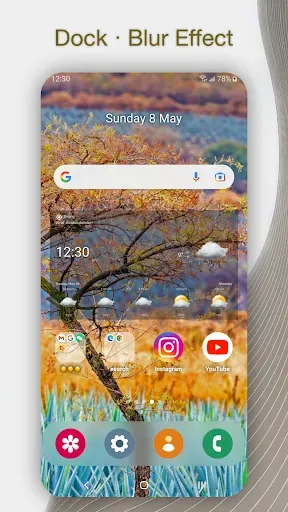 Скриншот 2 — DNA Launcher ‧ Home Screen