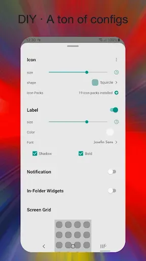 Скриншот 7 — DNA Launcher ‧ Home Screen
