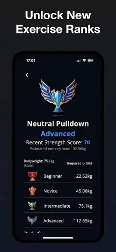 Скриншот 4 — Stronger - Workout Gym Tracker