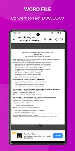 Скриншот 1 — Document Reader Word-Excel-PDF