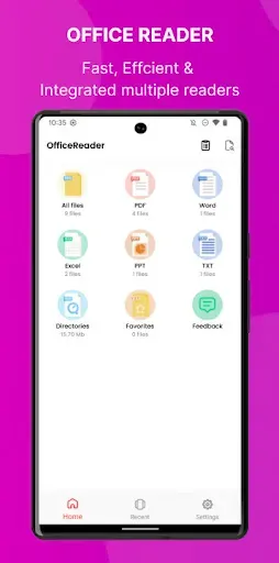 Скриншот 2 — Document Reader Word-Excel-PDF