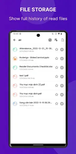 Скриншот 6 — Document Reader Word-Excel-PDF