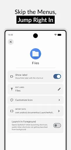 Скриншот 3 — Quikshort: Shortcut Creator