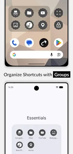 Скриншот 5 — Quikshort: Shortcut Creator