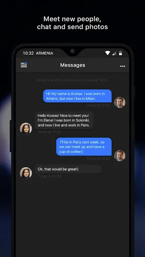 Скриншот 4 — Yassou — Greek Dating